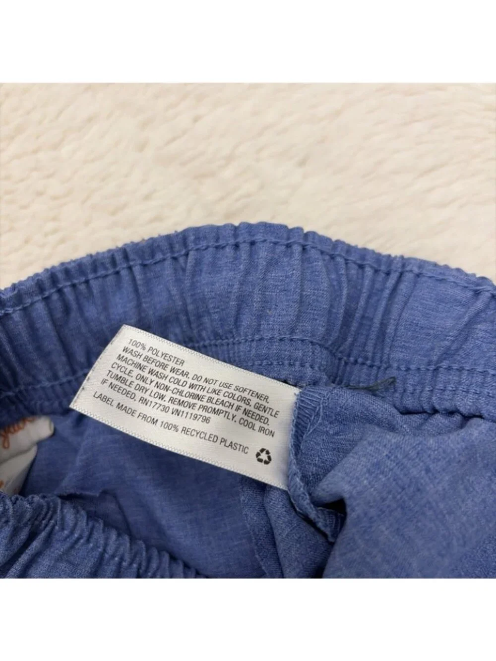 Cat And Jack Boys Medium 8/10 Blue Pull On Shorts